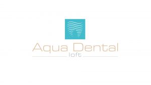 Aqua Dental Loft logo design